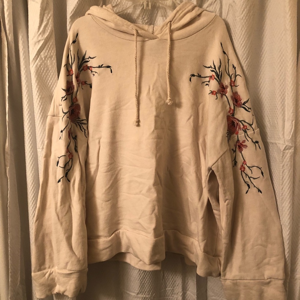 Rue 21+ Embroidered Hoodie